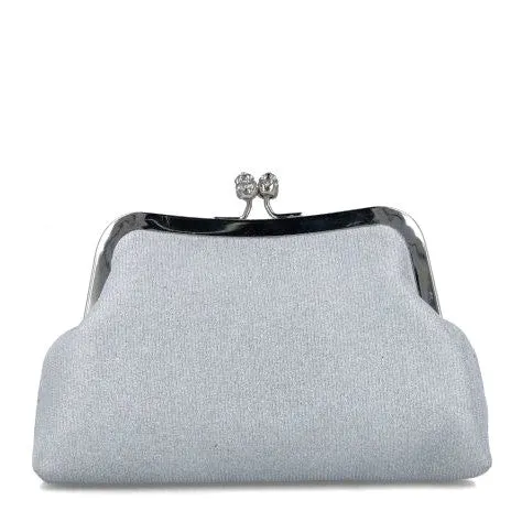 MB 85630 Silver sheen embellished Clutch