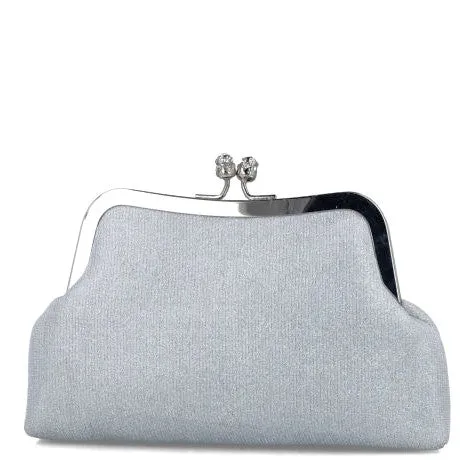 MB 85630 Silver sheen embellished Clutch