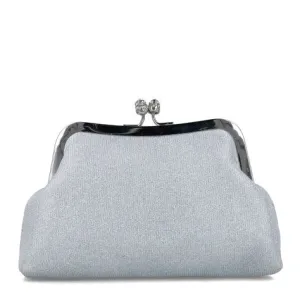 MB 85630 Silver sheen embellished Clutch