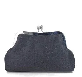 MB 85630 Silver sheen embellished Clutch