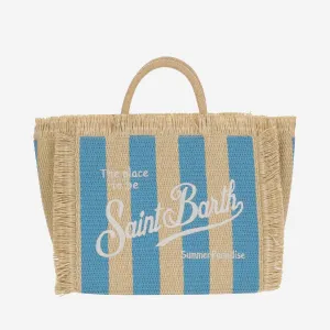 Mc2 Saint Barth Colette Tote Bag With Striped Pattern