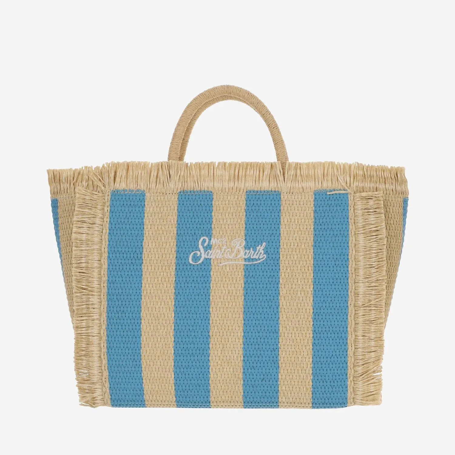 Mc2 Saint Barth Colette Tote Bag With Striped Pattern