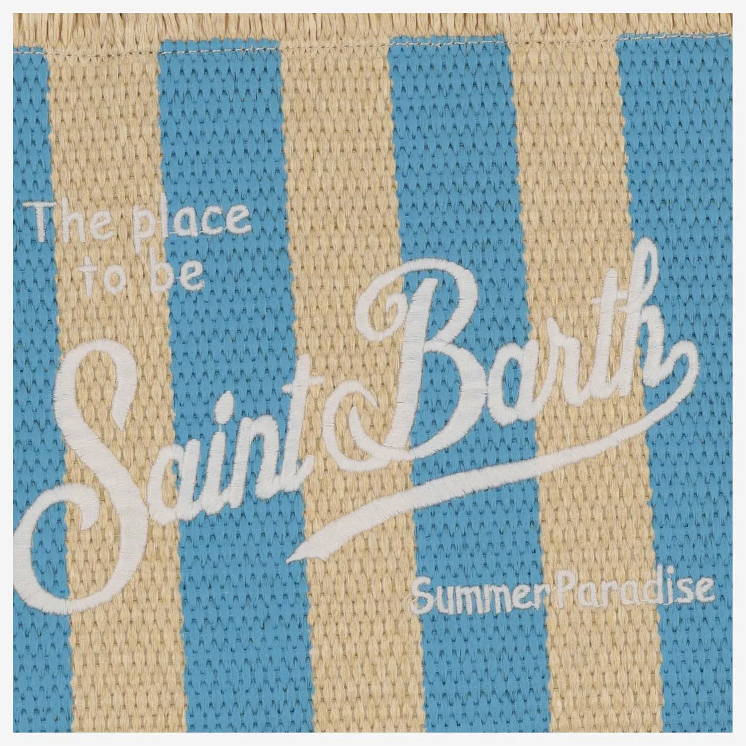 Mc2 Saint Barth Colette Tote Bag With Striped Pattern