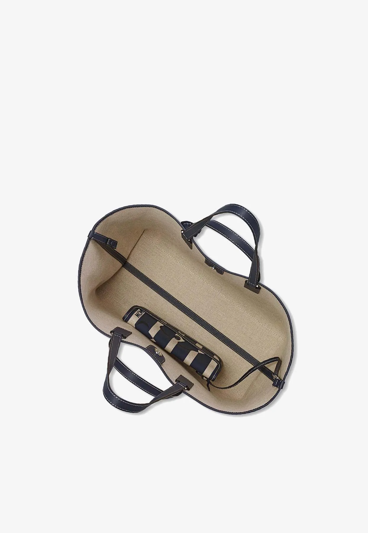 Medium Aren Beach Club Striped Tote Bag