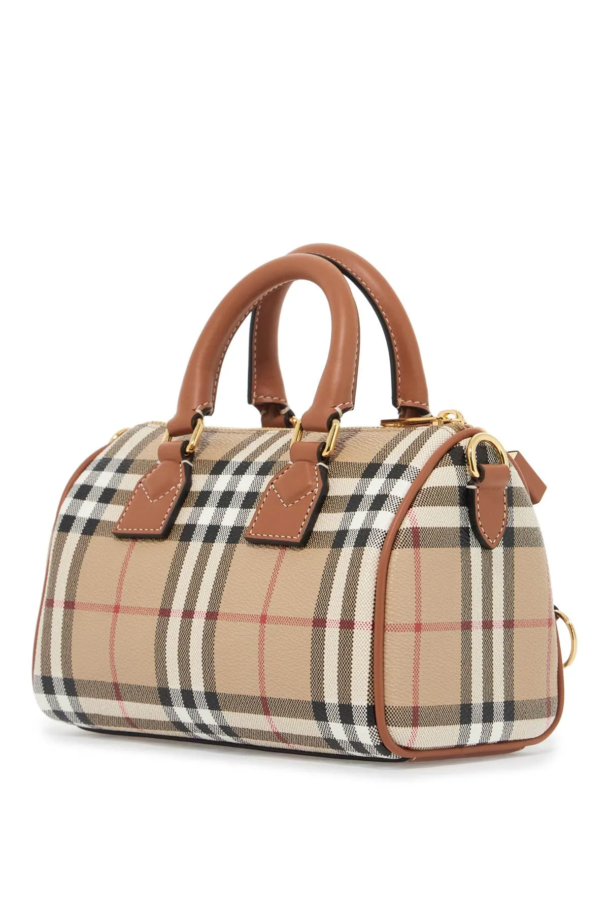 mini check bowling bag