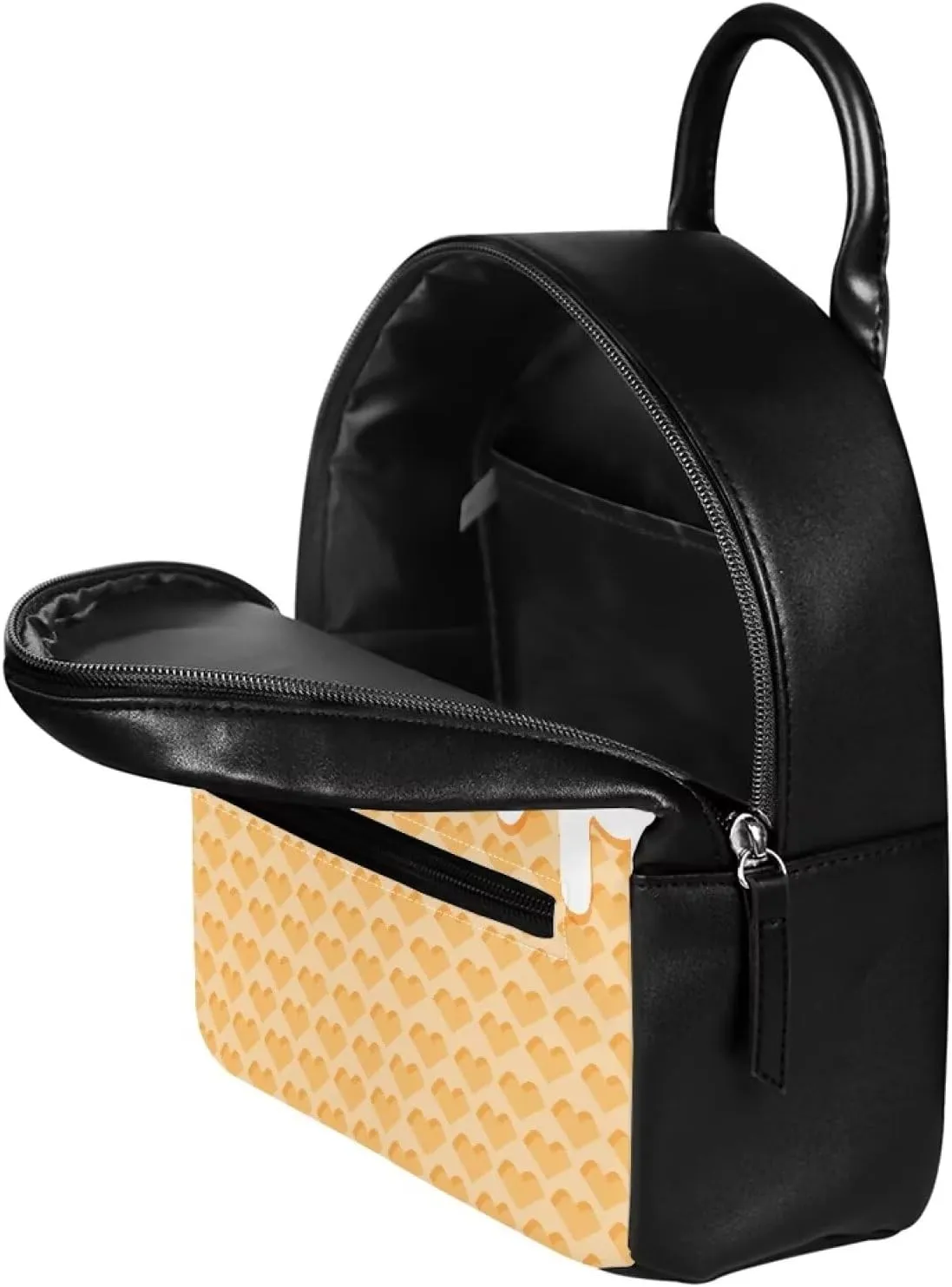 Mini Leather Backpack For Women Small Cute Travel Womens Small Shoulder Bag