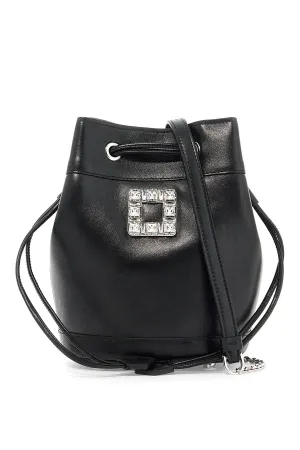 mini leather trã¨s vivier bucket bag