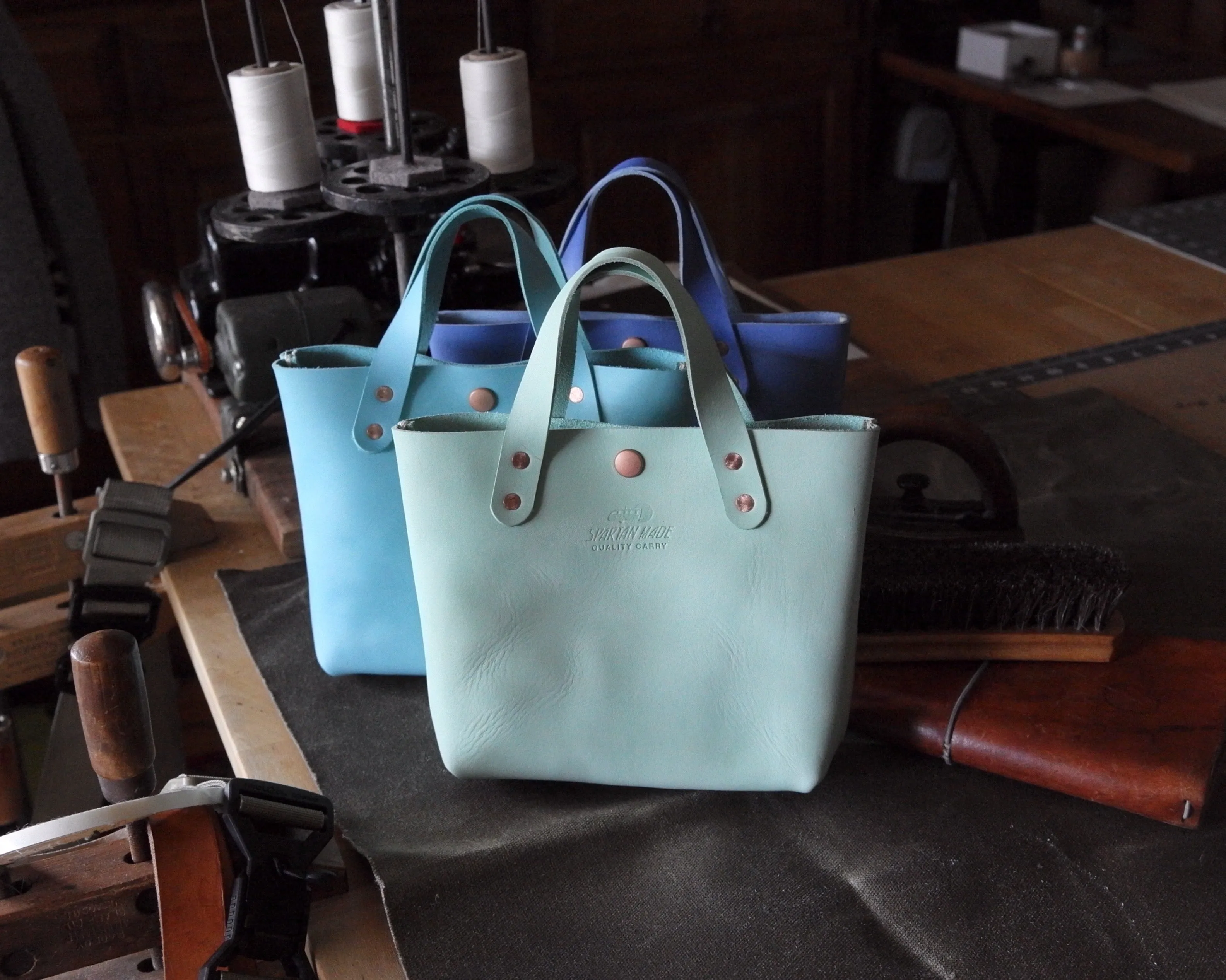 Mini Tote in Mint