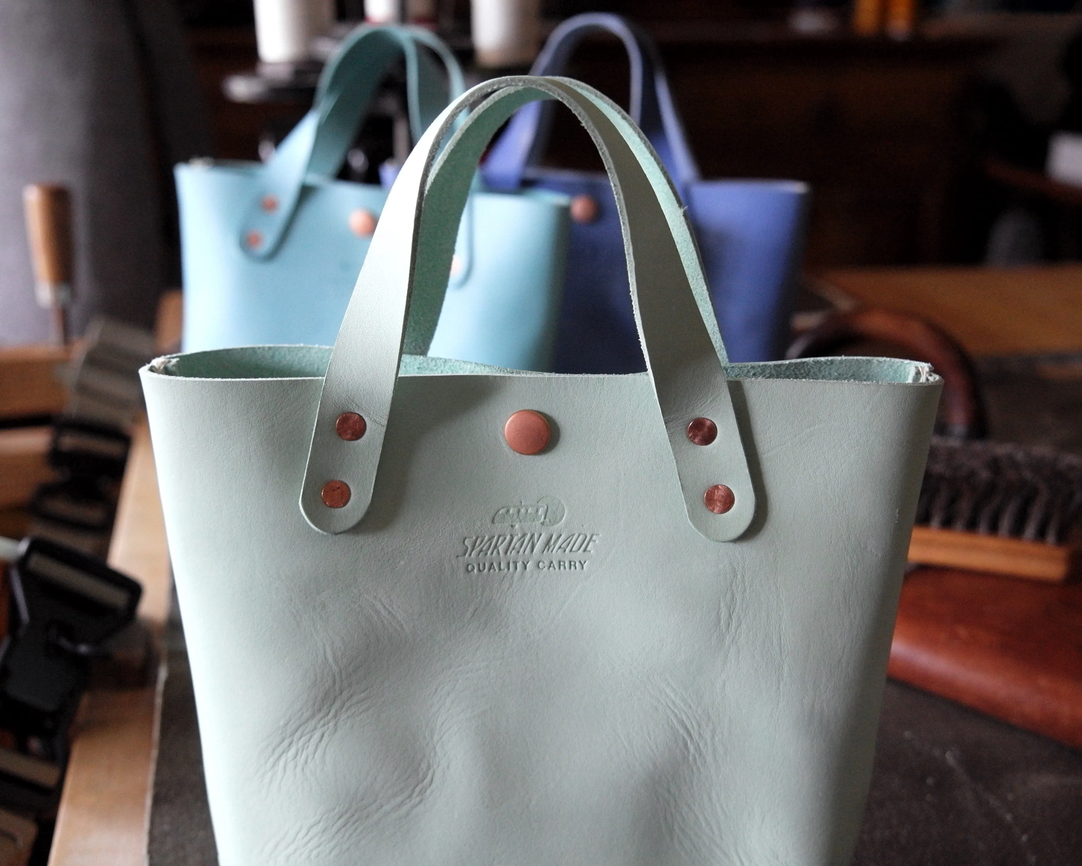 Mini Tote in Mint