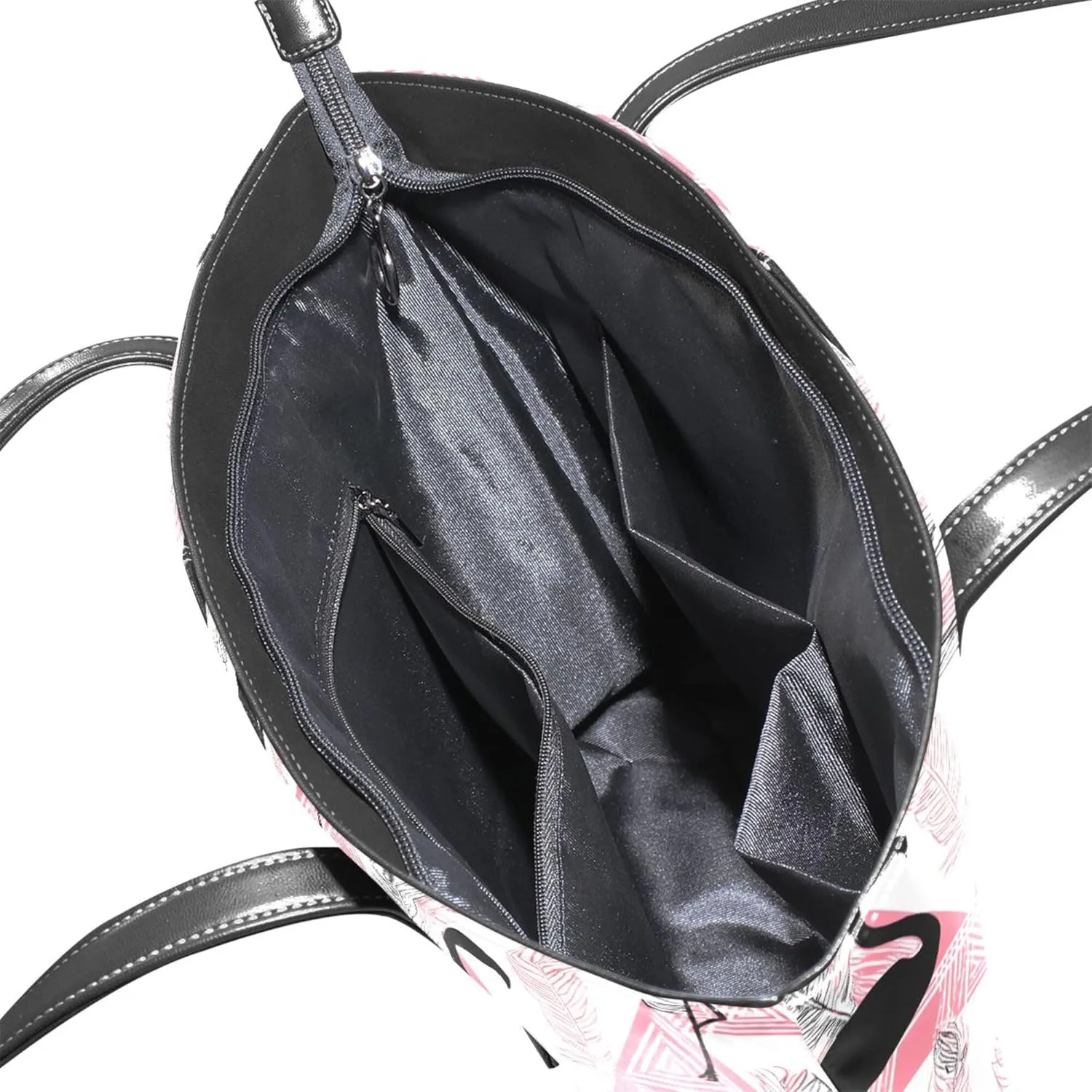MNSRUU Boho Tote Bag Flowers Flamingo Travel Women Purses and Handbags