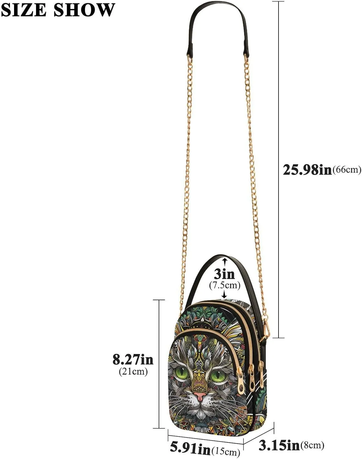 MNSRUU Women's Crossbody Handbags Cell Phone Purses Bags