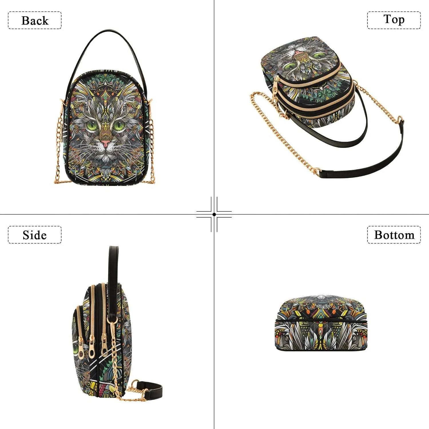 MNSRUU Women's Crossbody Handbags Cell Phone Purses Bags
