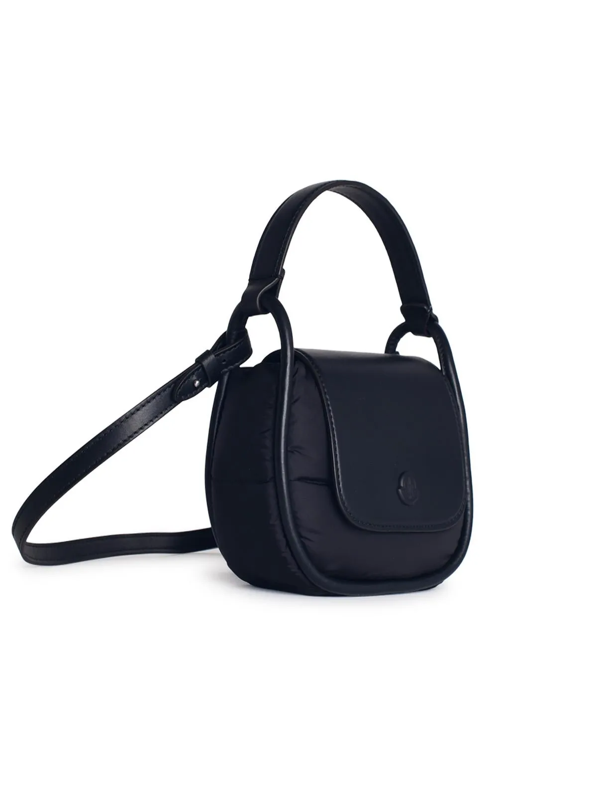 Moncler 'Tiarna' Mini Bag In Black Lear Blend