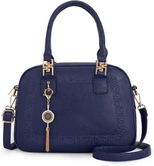 Montana West Small Top Handle Purse for Women Crossbody Satchel Handbag Barrel Bag