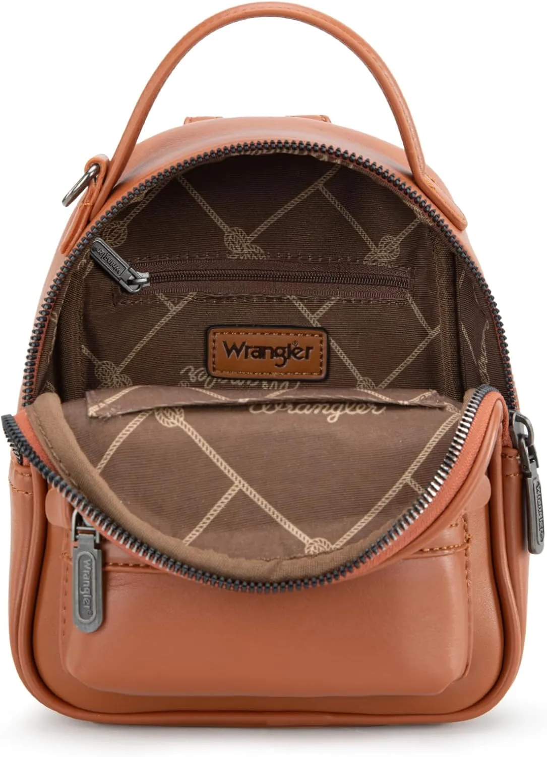 Montana West Wrangler Mini Backpack Purse for Women with a Detachable Coin Pouch