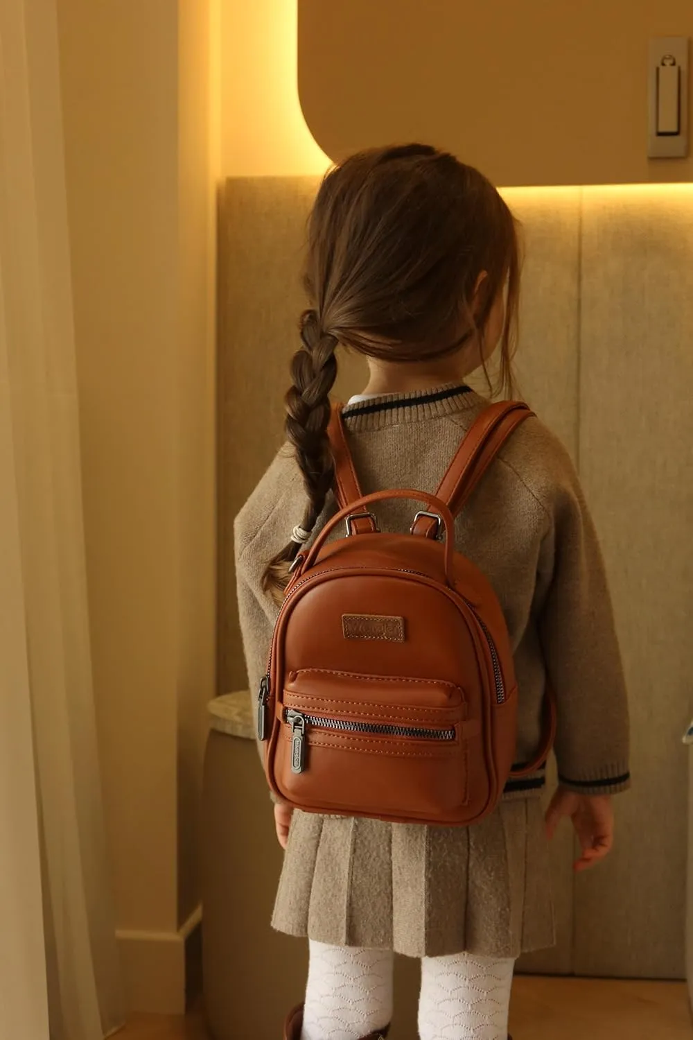 Montana West Wrangler Mini Backpack Purse for Women with a Detachable Coin Pouch