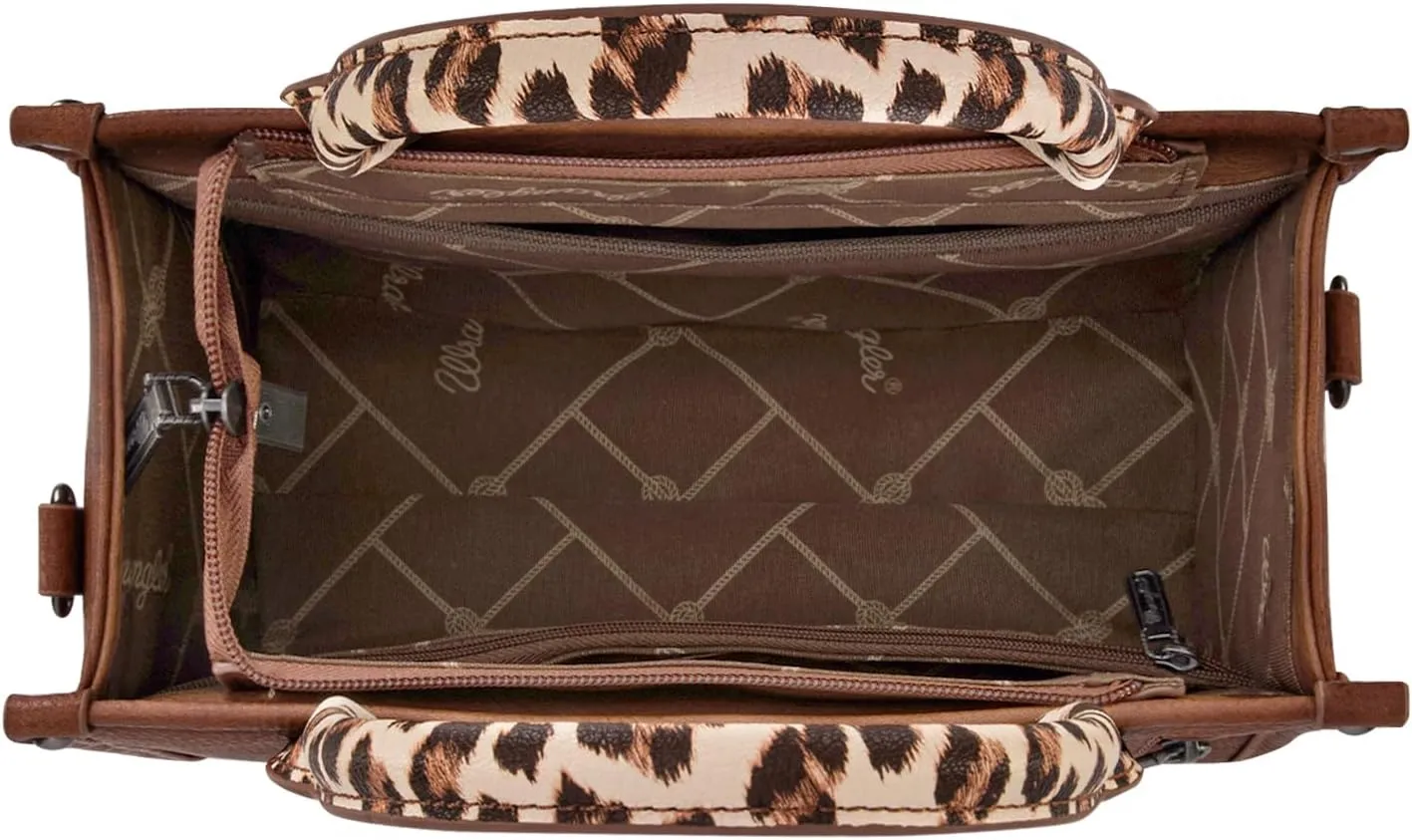 Montana West × Wrangler Tote Bag for Women Western Cow Print Purse Designer Top Handle Handbags