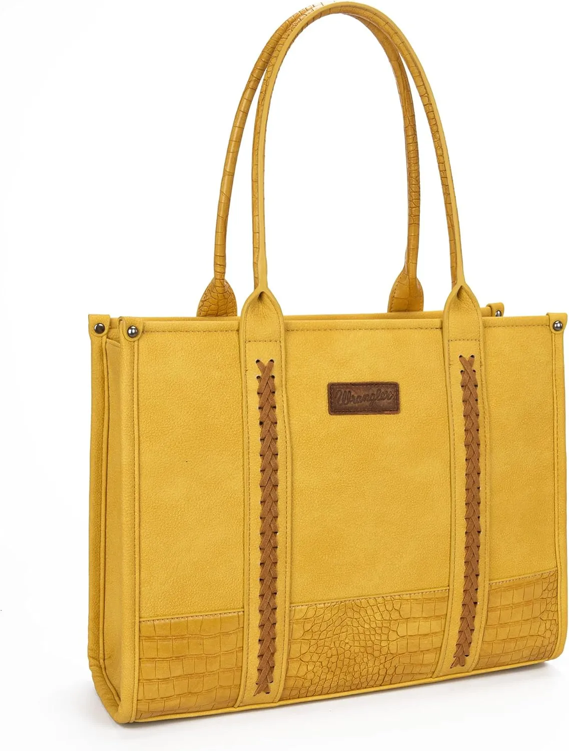 Montana West × Wrangler Tote Bag for Women Western Cow Print Purse Designer Top Handle Handbags