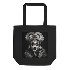 Natural Fiber Tote Bag Indian Kathakali