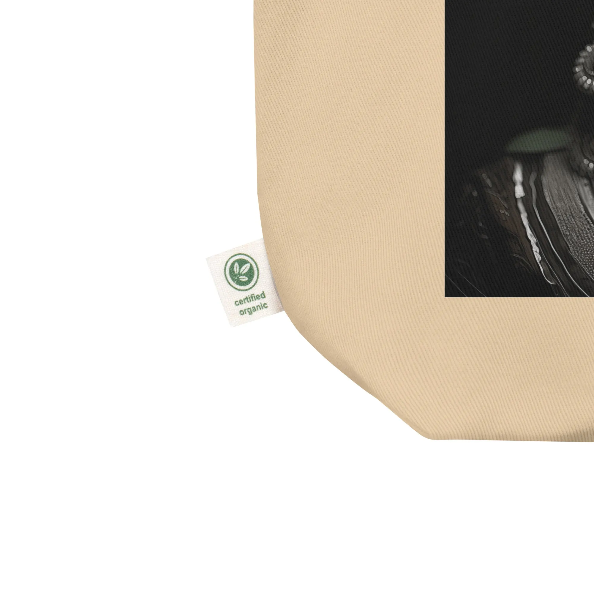 Natural Fiber Tote Bag Indian Kathakali