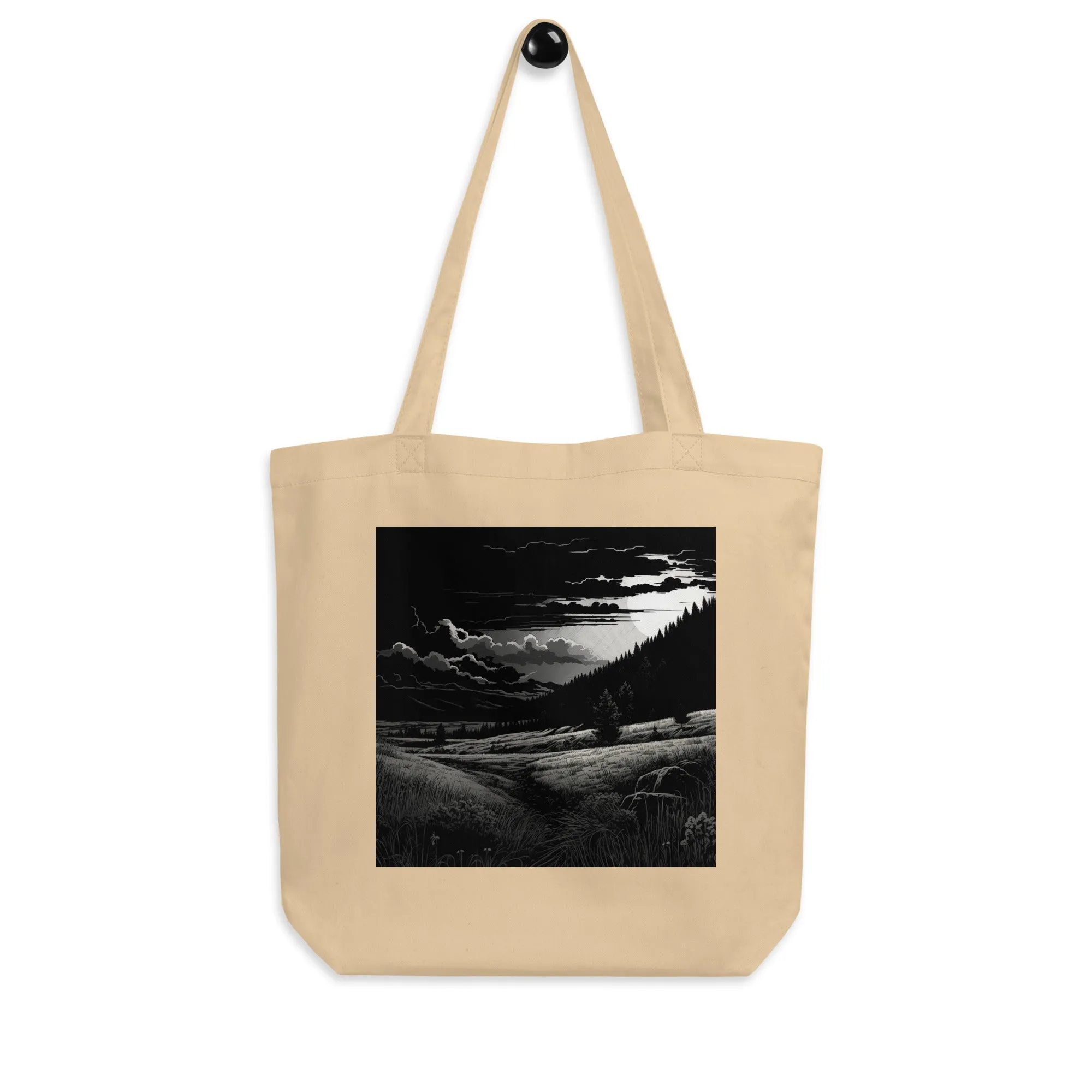 Natural Fiber Tote Bag Meadow Muse
