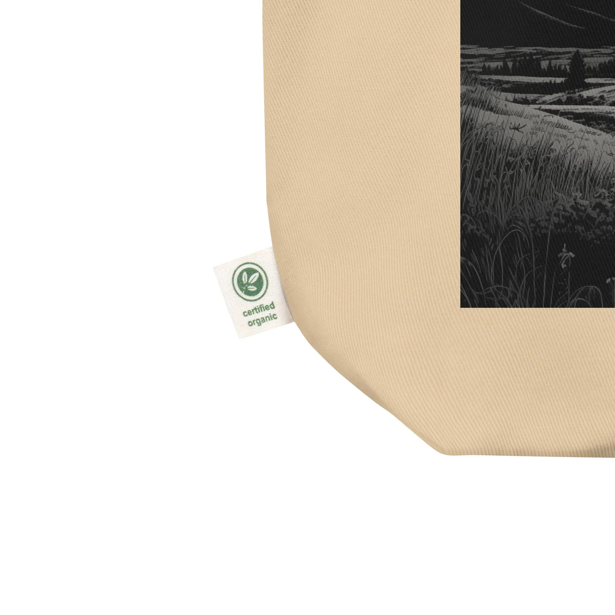 Natural Fiber Tote Bag Meadow Muse