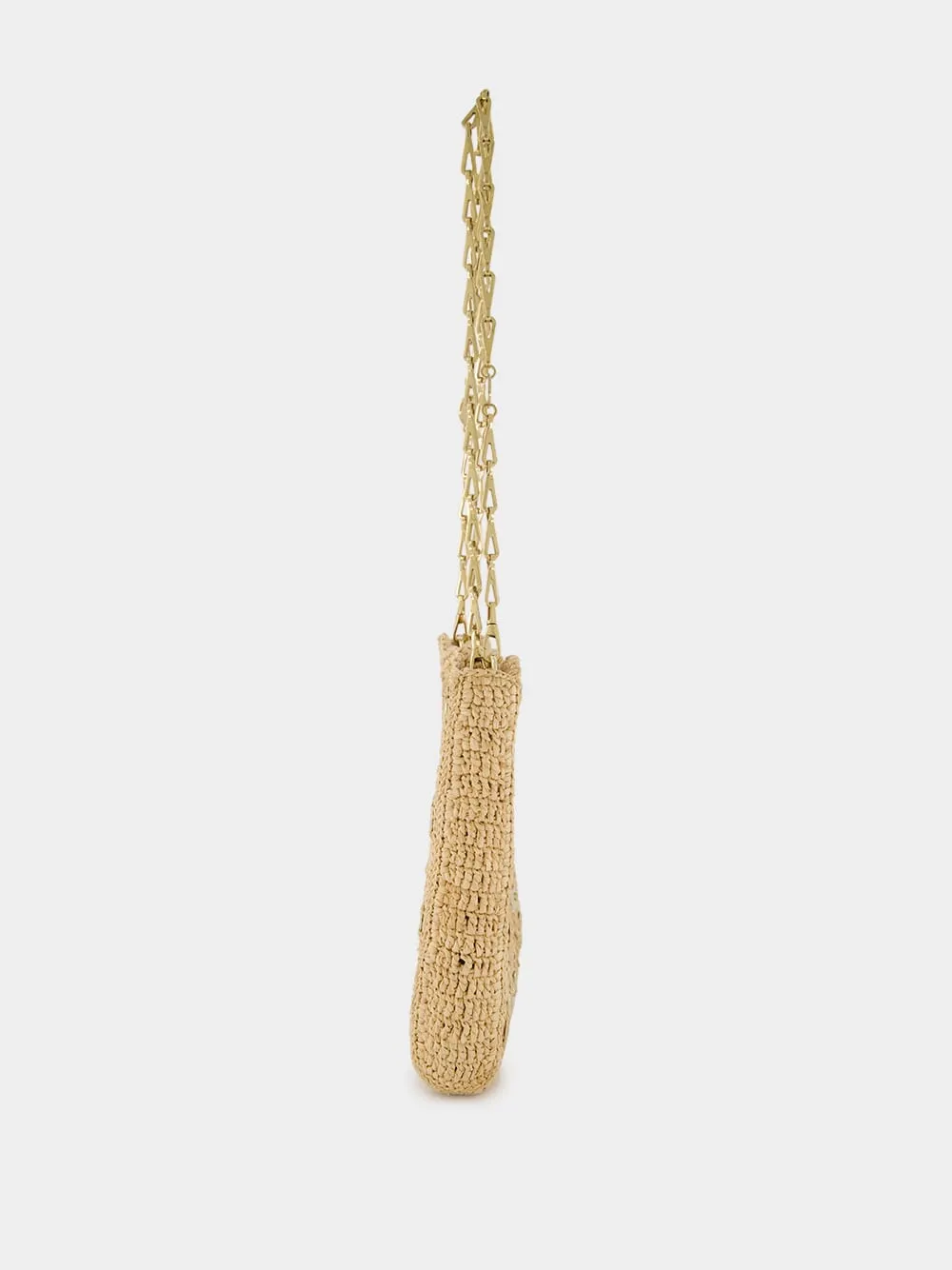 Natural Raffia 1969 Wave Bag