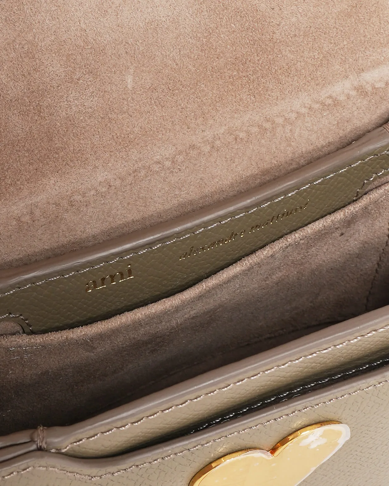 New Ami Paris Nano Paris Crossbody Bag