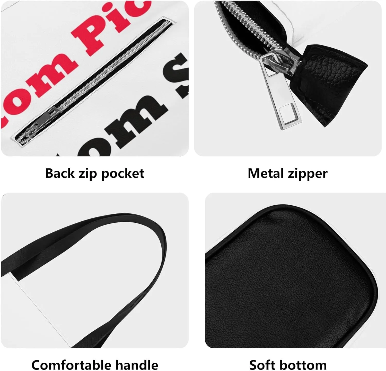 New Women'S Handbags And Purses Polynesian Custom Patterned Pu Shoulder Bag Durable Storage Bag