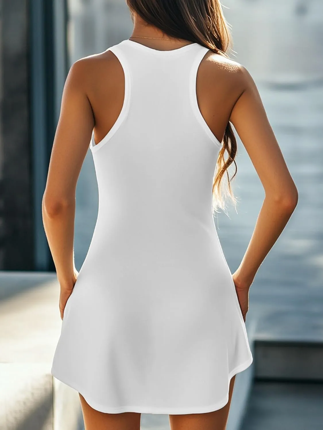Nightgowns for Women Vintage Old Car Pattern Sleeveless Sleepwear Racerback Women's Nightgowns & Sleepshirts S-4XL