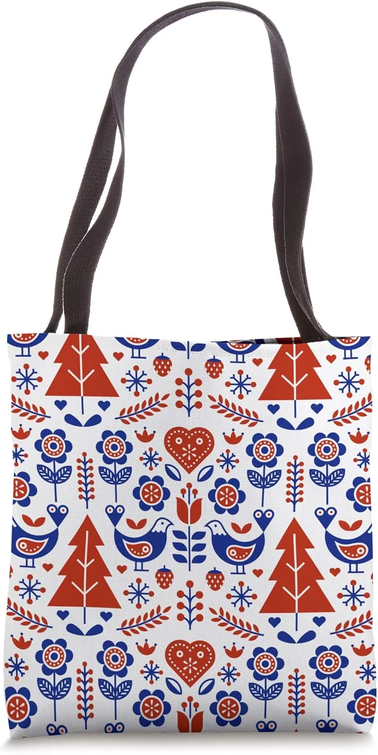 Nordic Pine Scandinavia Tote Bag