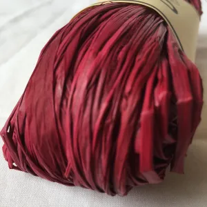 Nutscene Raffia 50g - Beet Red