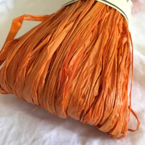 Nutscene Raffia 50g - Burnt Orange