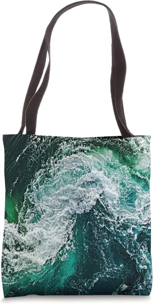 Oceanic Waves Tote Bag
