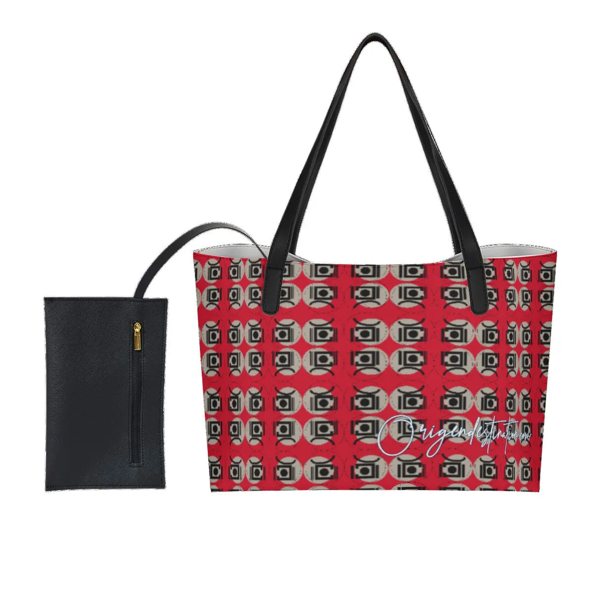 OD Signature Tote Bag With Black Mini Purse Rd