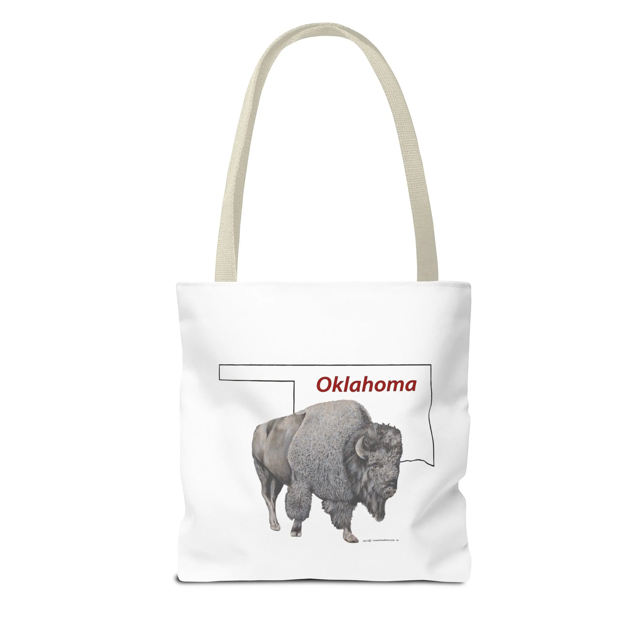 Oklahoma Bison Tote Bag