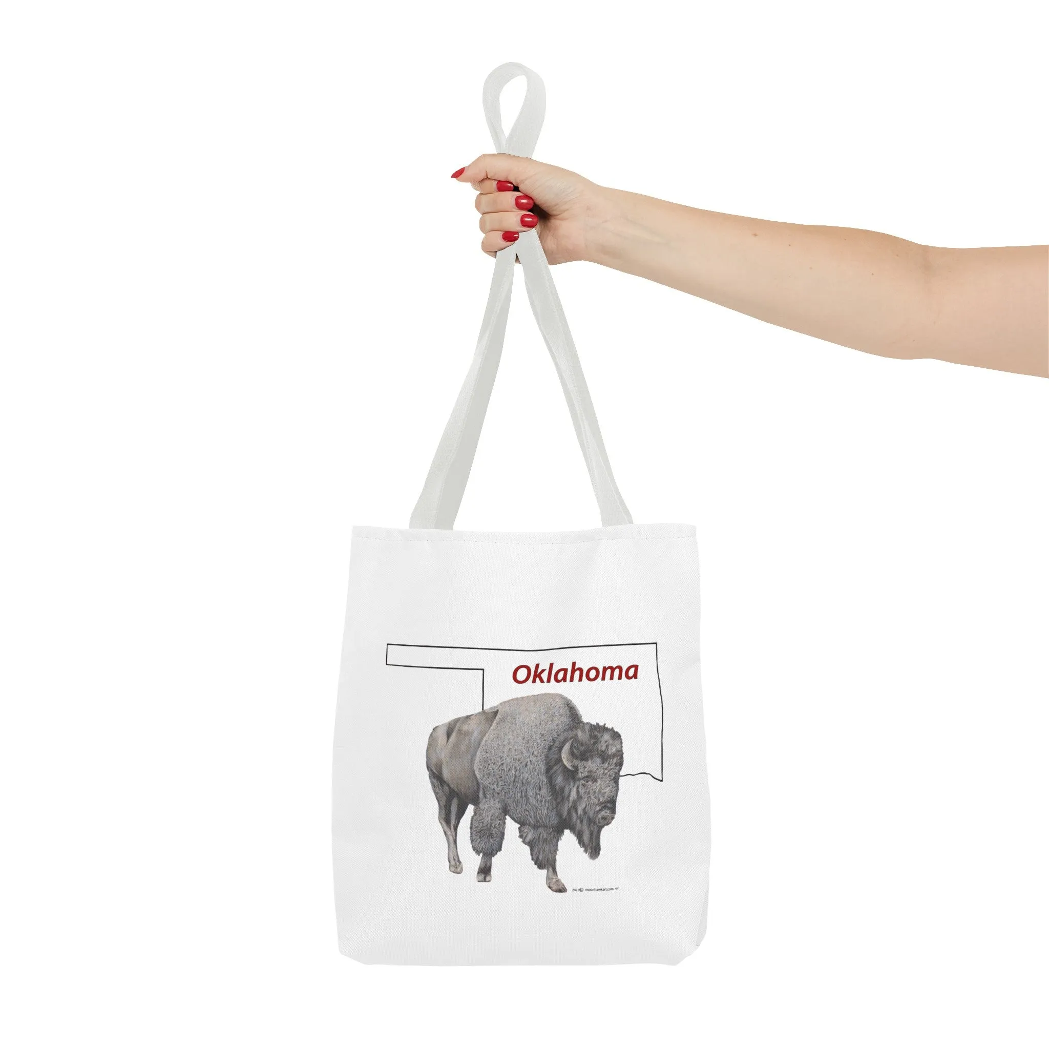 Oklahoma Bison Tote Bag