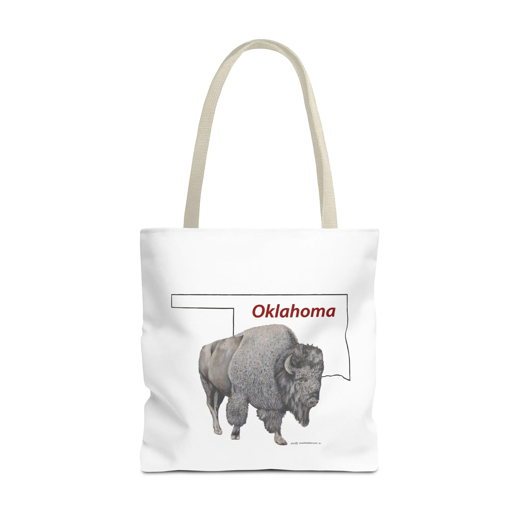 Oklahoma Bison Tote Bag