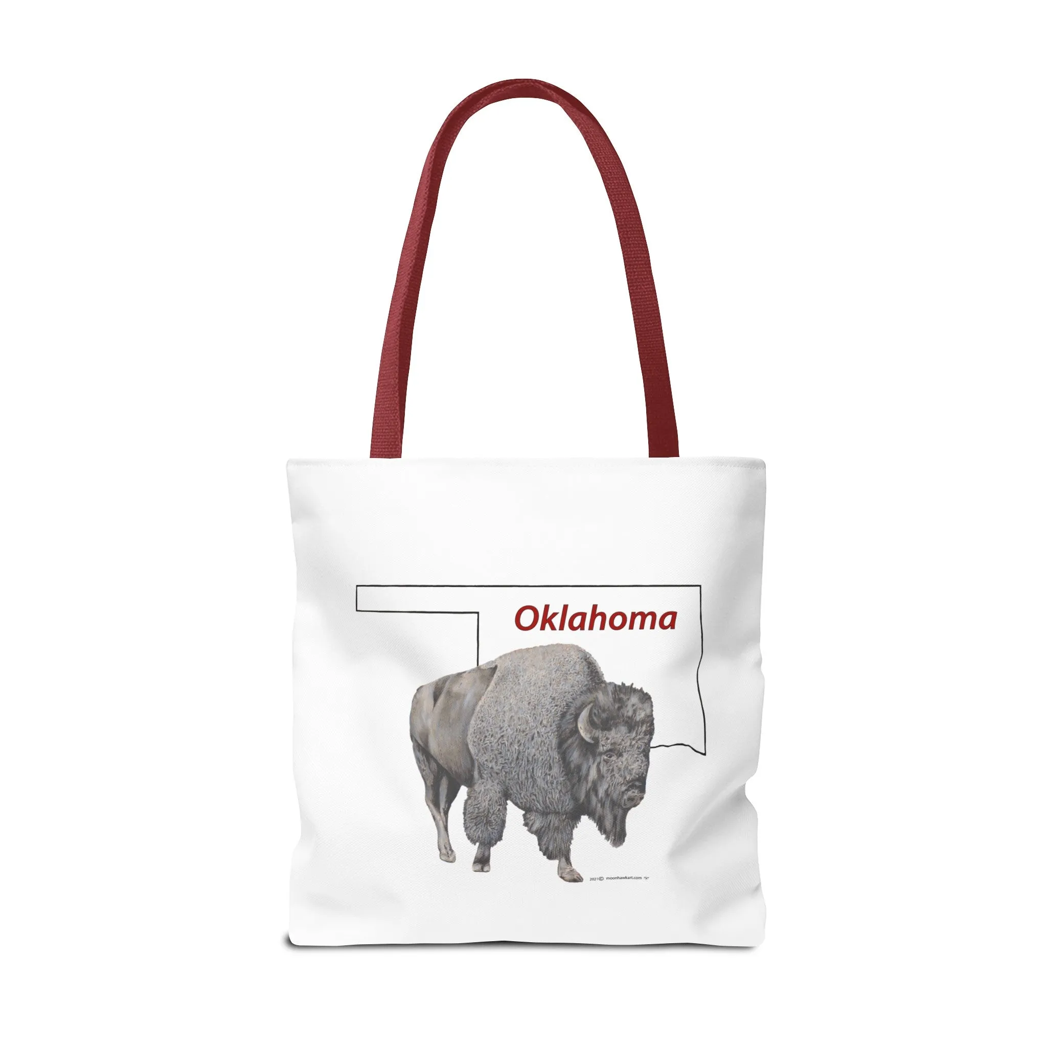 Oklahoma Bison Tote Bag