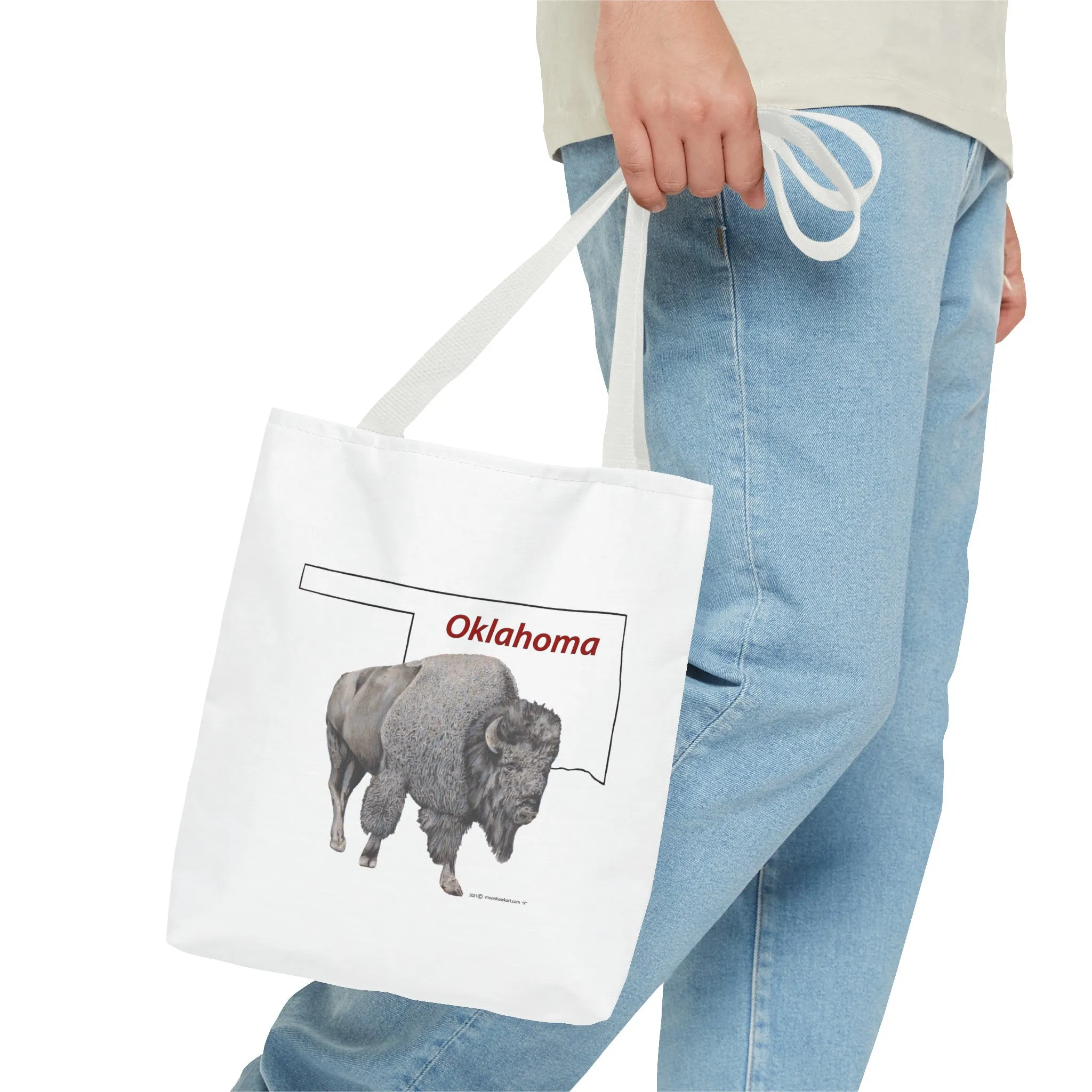 Oklahoma Bison Tote Bag