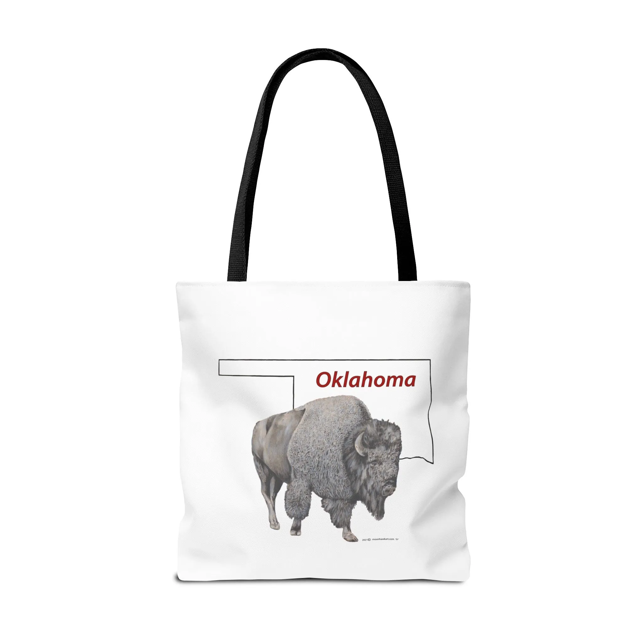 Oklahoma Bison Tote Bag