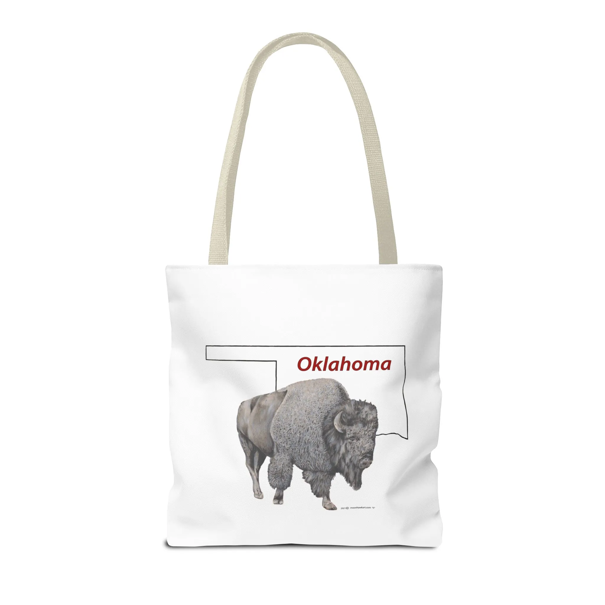 Oklahoma Bison Tote Bag