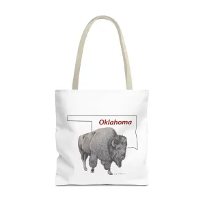 Oklahoma Bison Tote Bag