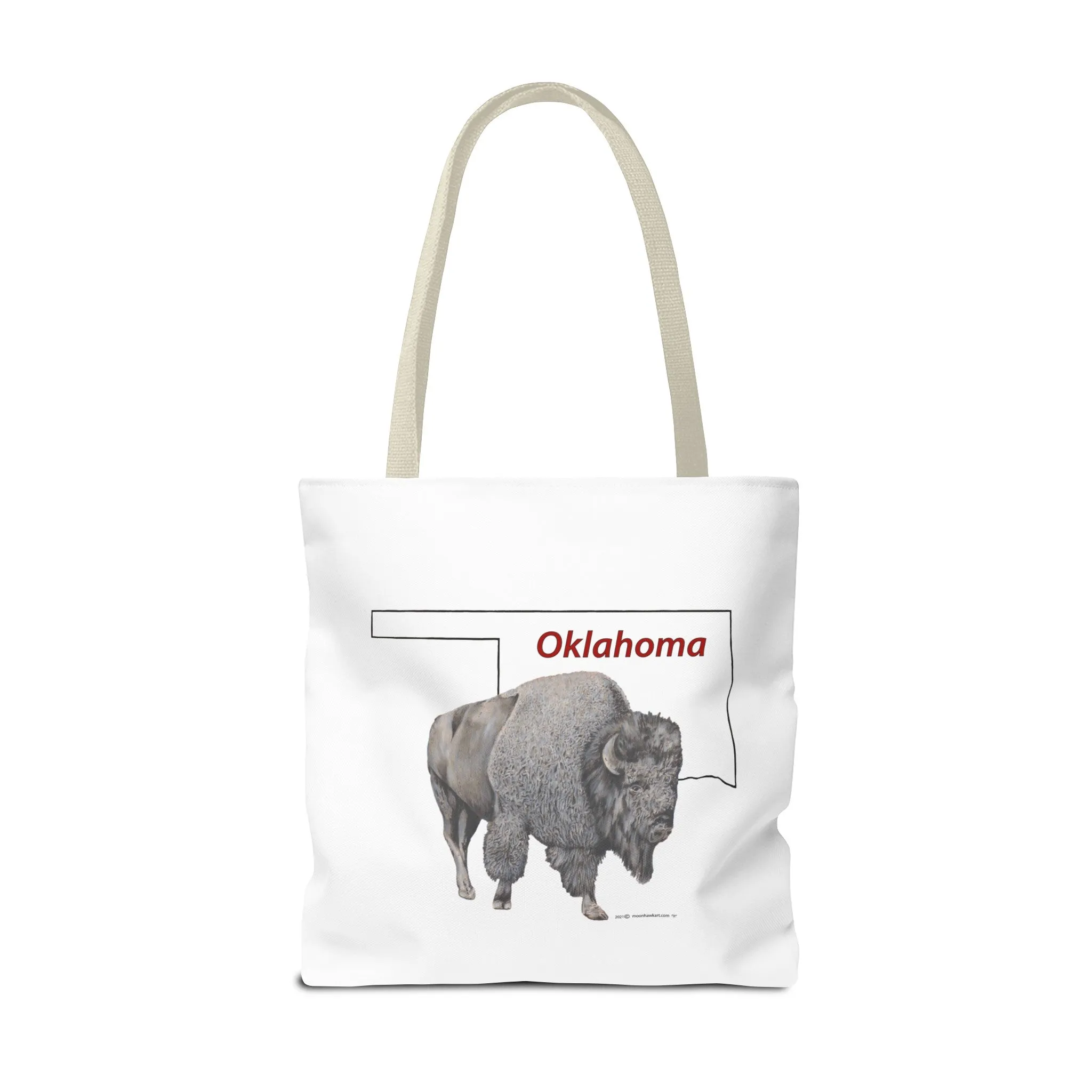 Oklahoma Bison Tote Bag