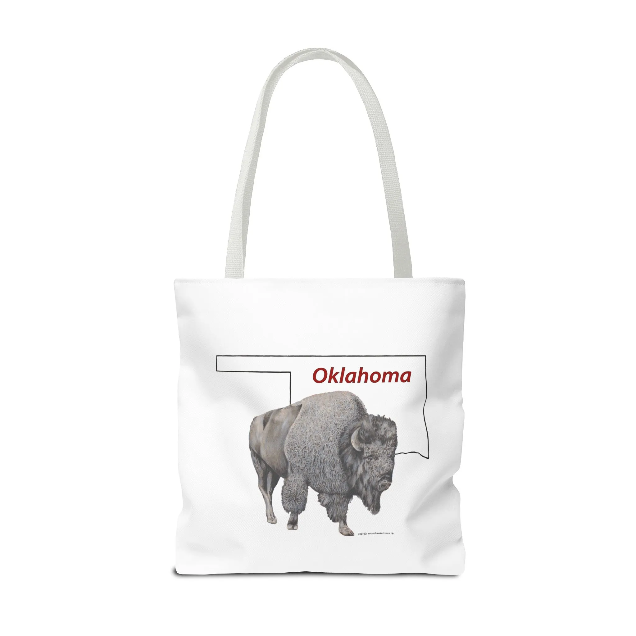 Oklahoma Bison Tote Bag