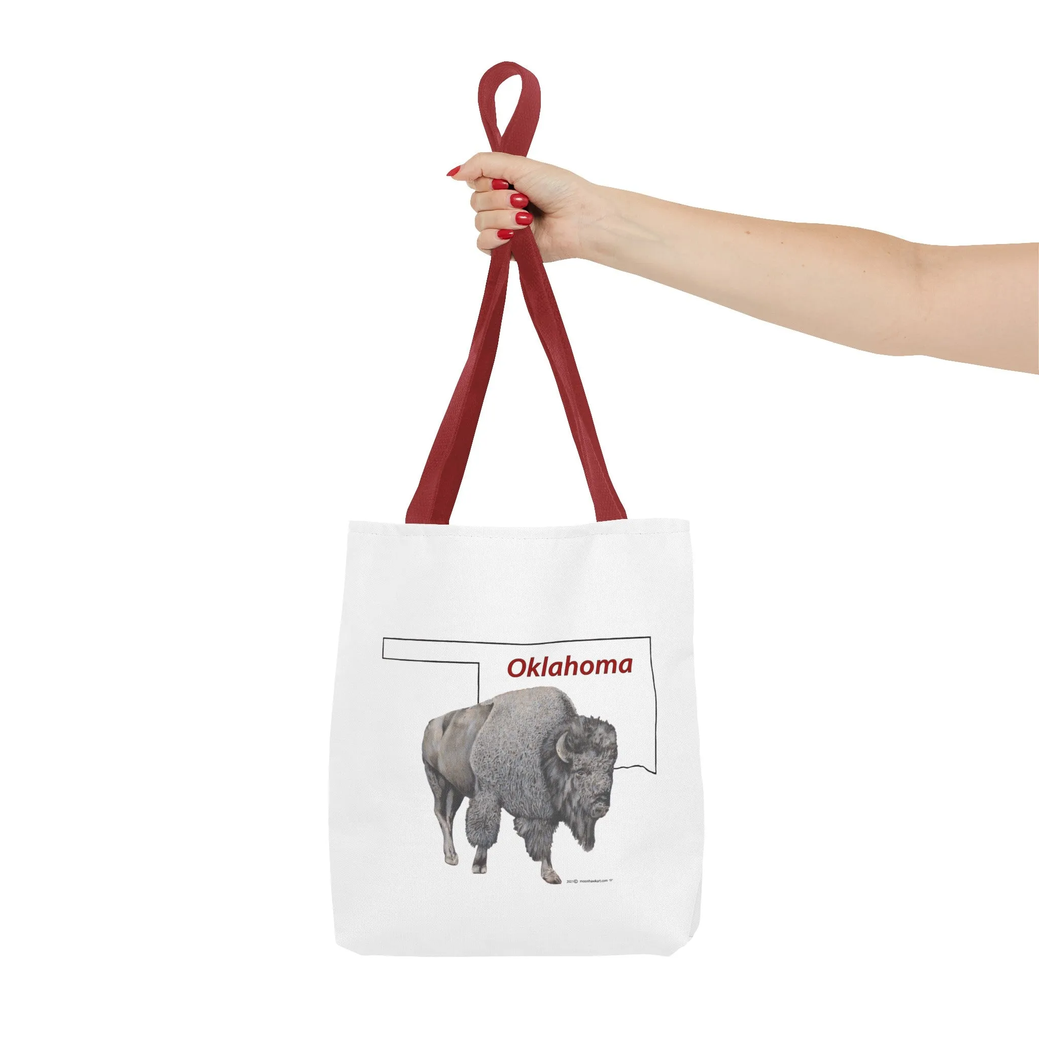 Oklahoma Bison Tote Bag