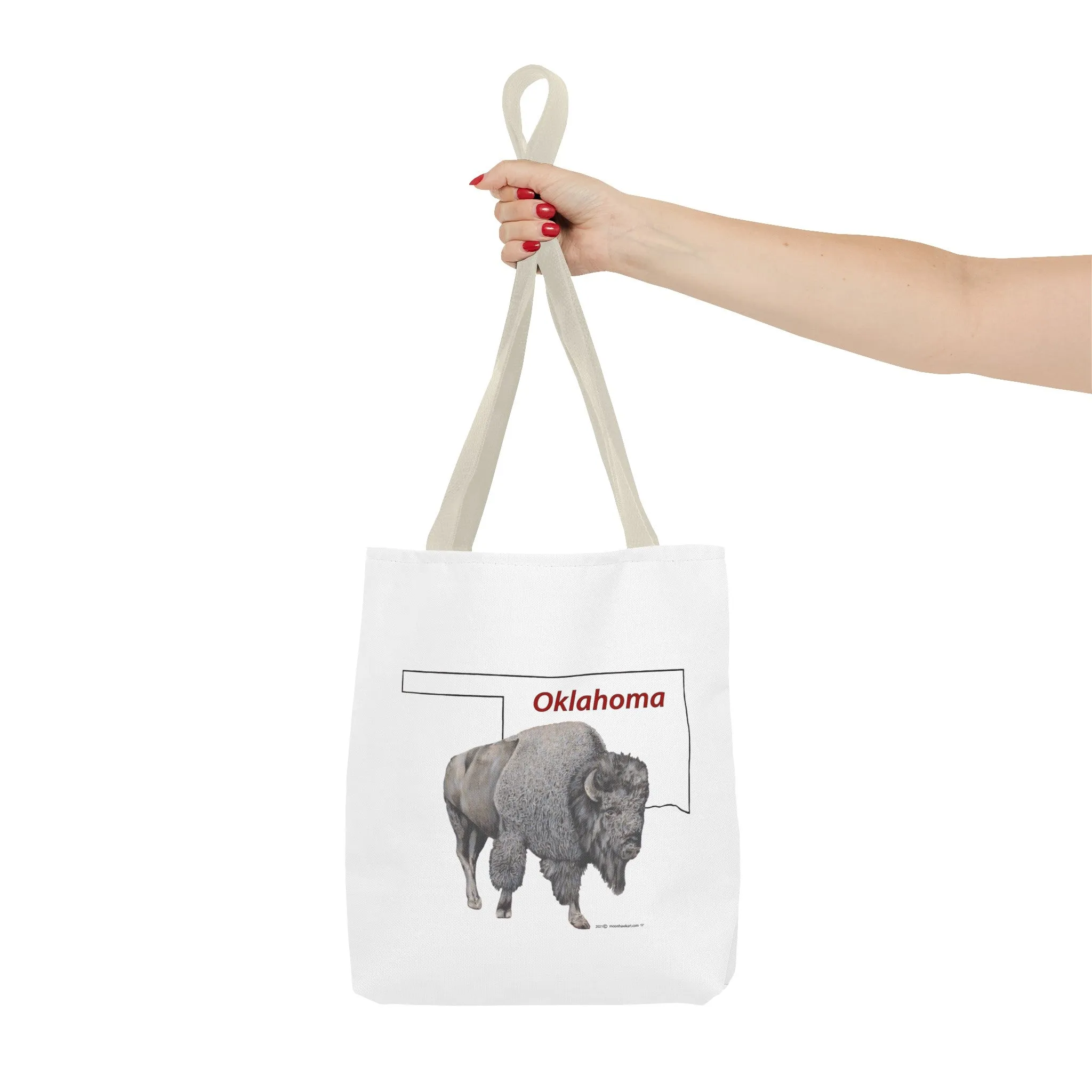 Oklahoma Bison Tote Bag