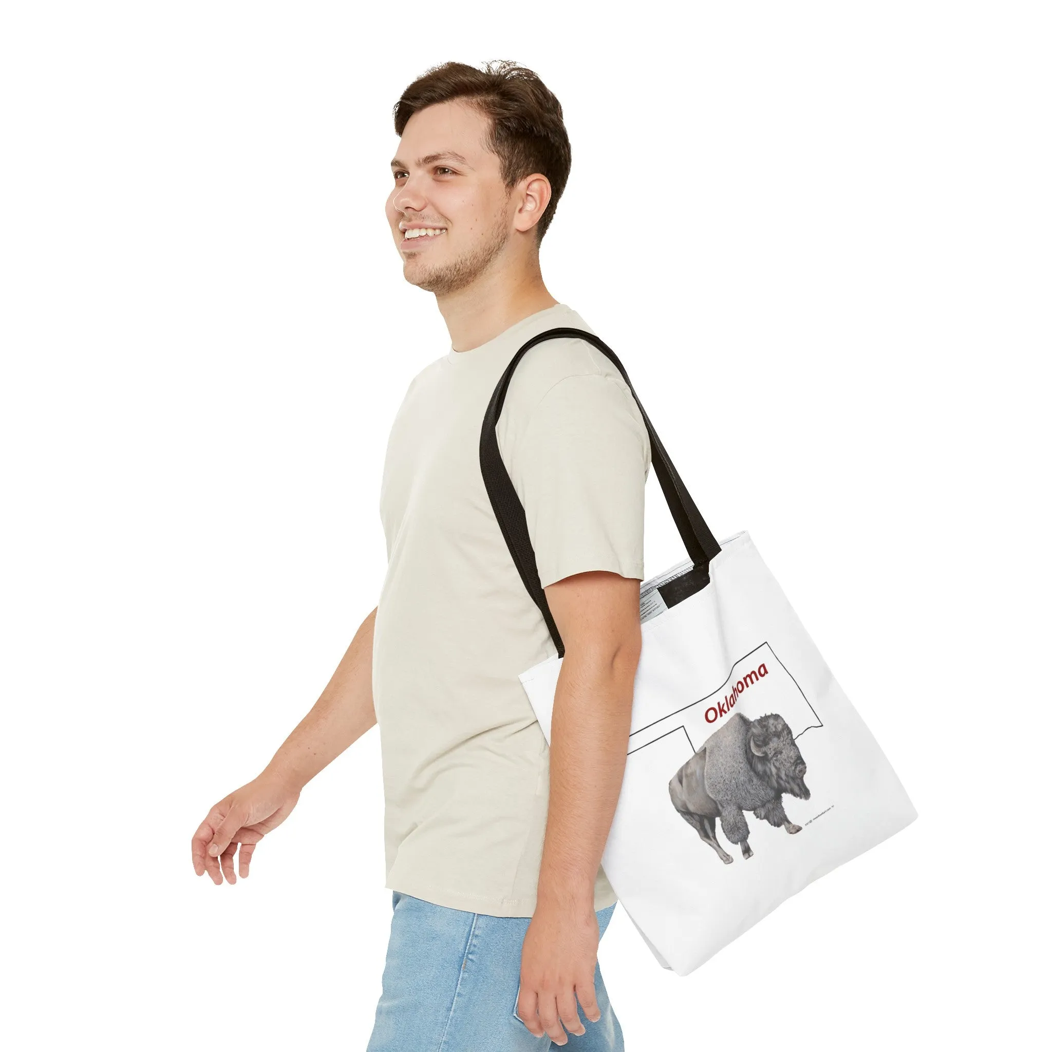 Oklahoma Bison Tote Bag