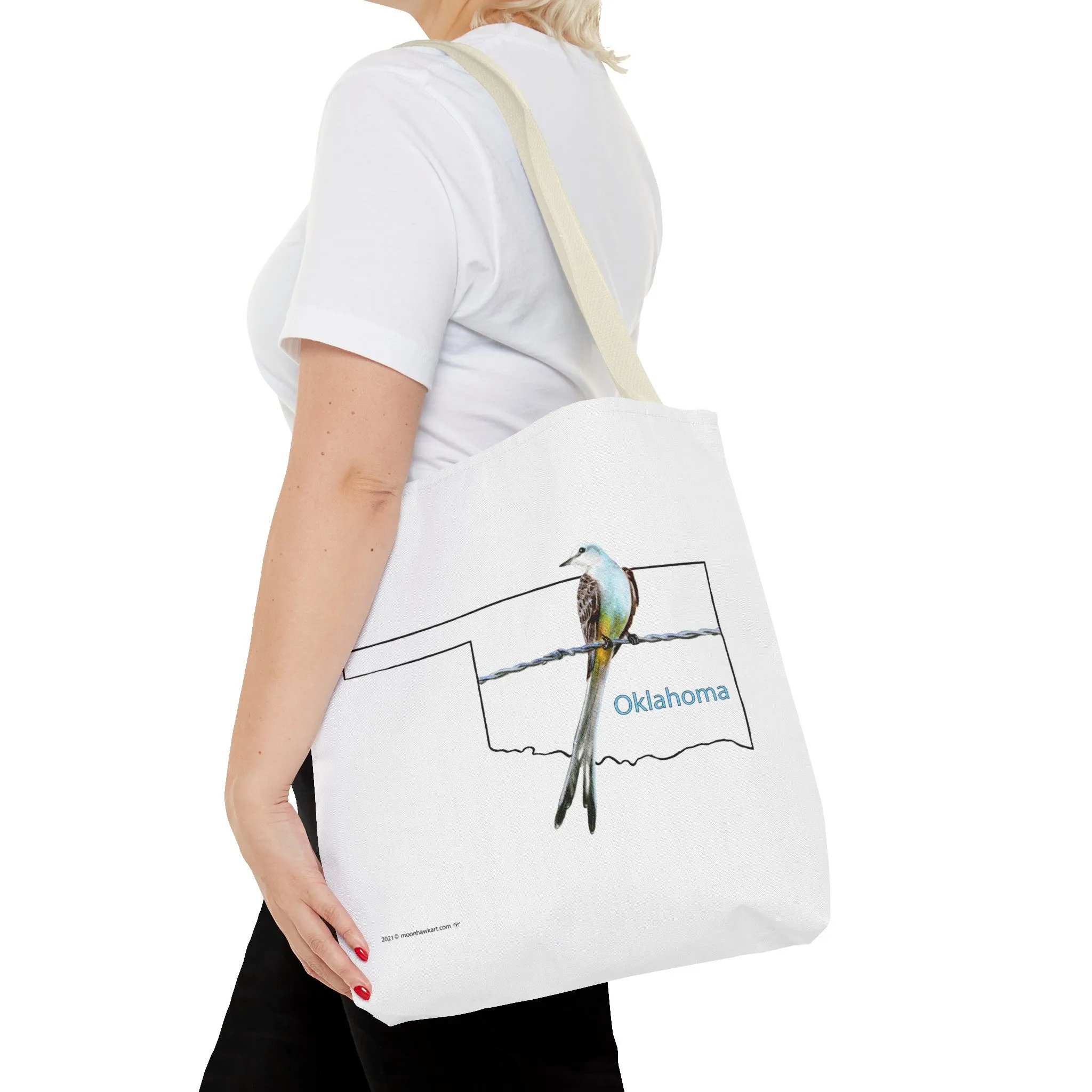 Oklahoma Scissortail Tote Bag,