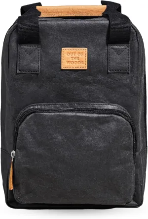 Out of the Woods Backpack Mini, Reusable and Eco-Friendly, Black